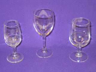 All purpose wine glasses